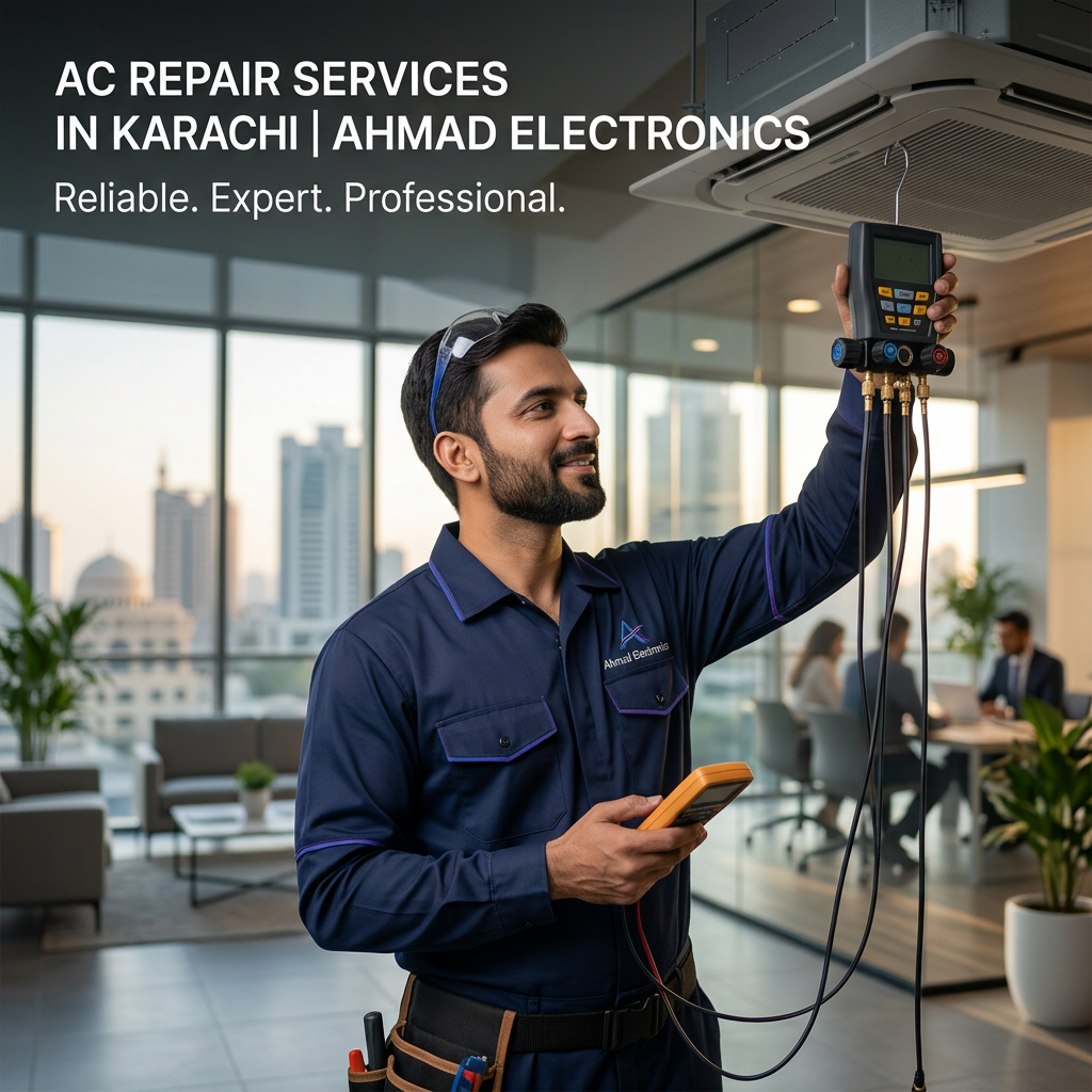 AC Repair Services Karachi | Ahmad Electronics